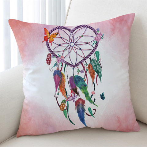 Image of Precious Dream Catcher Rose Cushion Cover - Beddingify