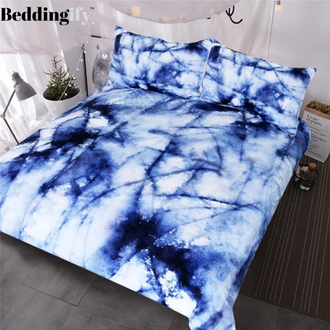 Image of Abstract Marble Bedding Set - Beddingify