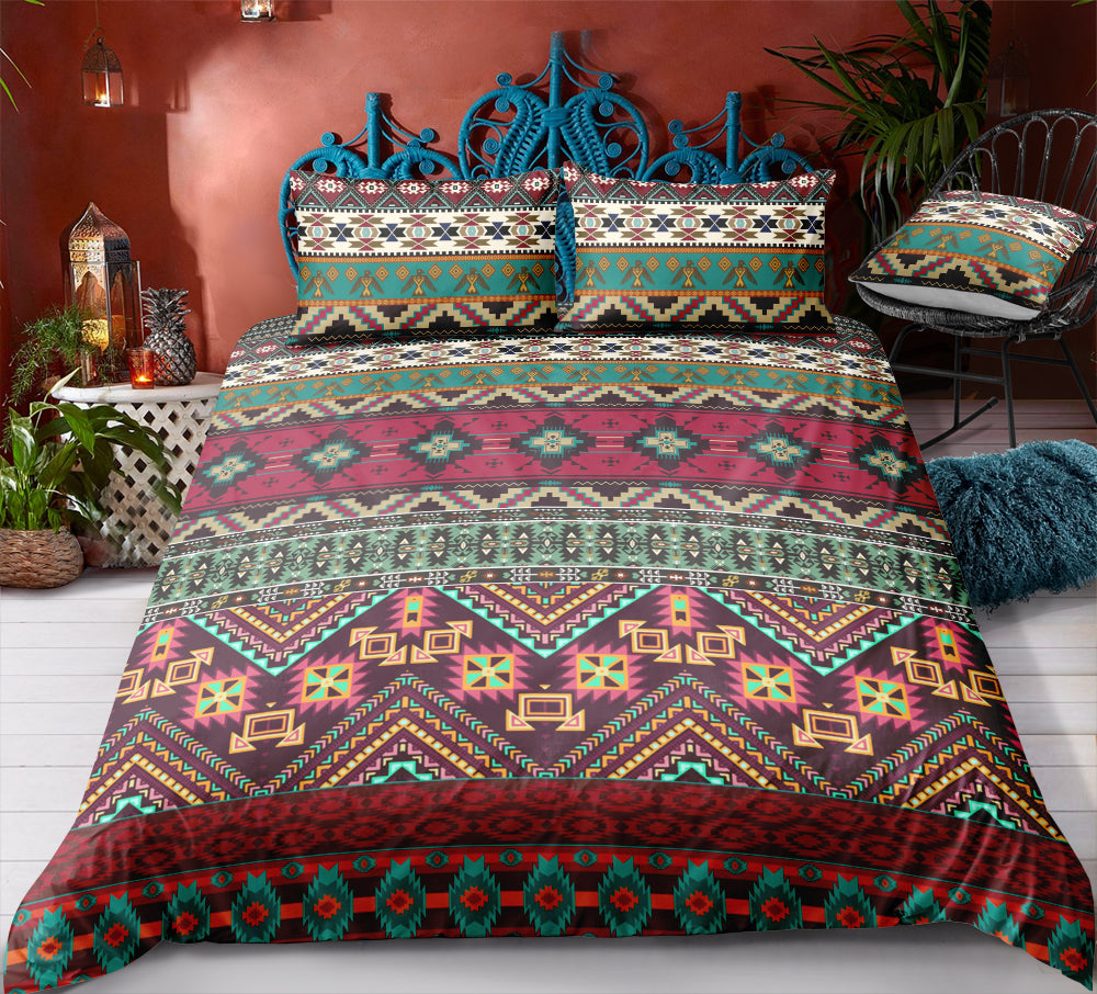 Indian inspired - Native Aztec Bedding Set - Beddingify