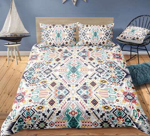 Image of Indian inspired - Chippewa Aztec Bedding Set - Beddingify