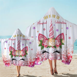 Magical Celebration Hooded Towel