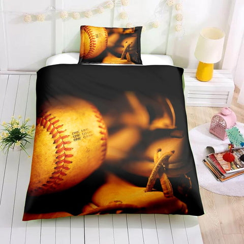 Image of Vintage Baseball Bedding Set - Beddingify