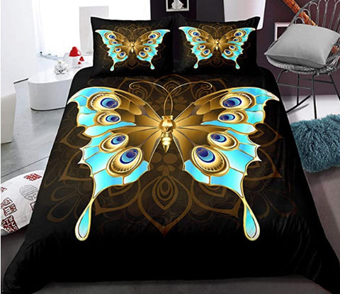 Image of Sparkling Butterfly Bedding Set