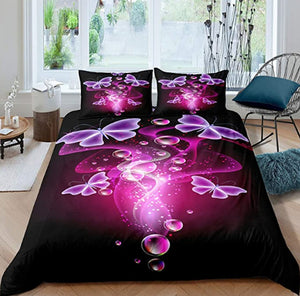 Pinky Butterfly Bedding Set