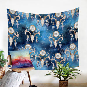 Trophyhead Pattern Cosmic Tapestry - Beddingify
