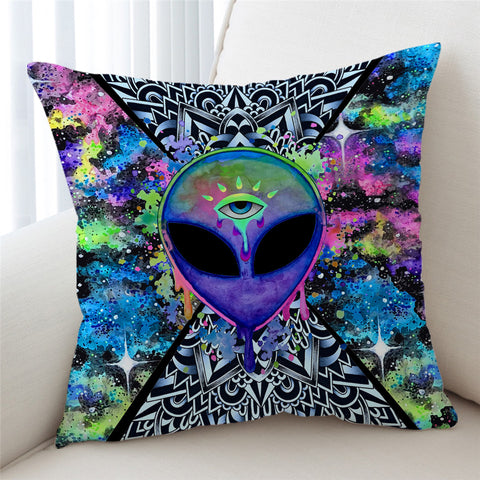 Image of Extraterrestrial Themed Cushion Cover - Beddingify