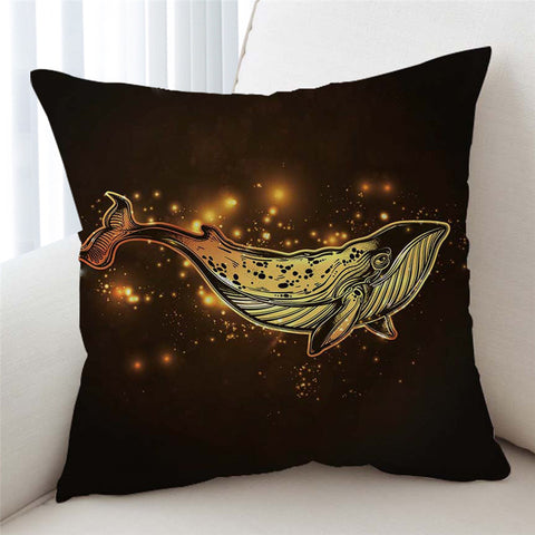 Image of Holy Whale Sparkle Cushion Cover - Beddingify