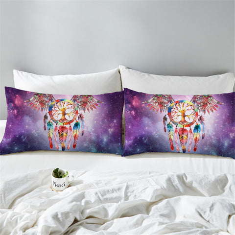 Image of Angellic Dream Catcher Galaxy Pillowcase