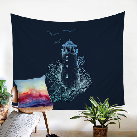 Image of Lighthouse SW2393 Tapestry