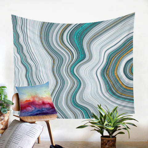 Image of Pearly Lines SW2491 Tapestry