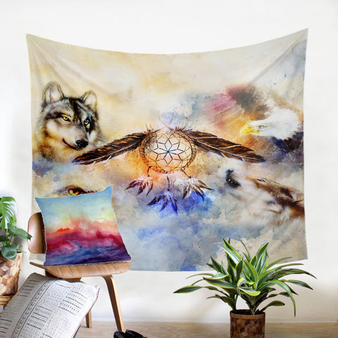 Image of Predators Dream Catcher SW1669 Tapestry