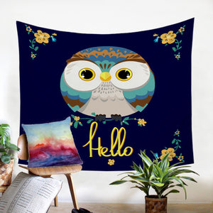 Hello Owl SW2341 Tapestry