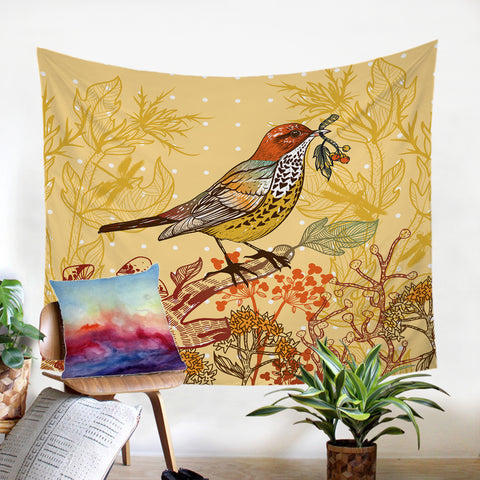Image of Lively Sparrow SW2469 Tapestry