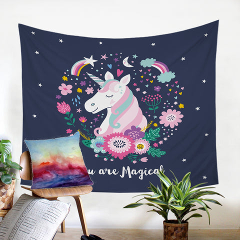Image of Magical Unicorn SW1848 Tapestry