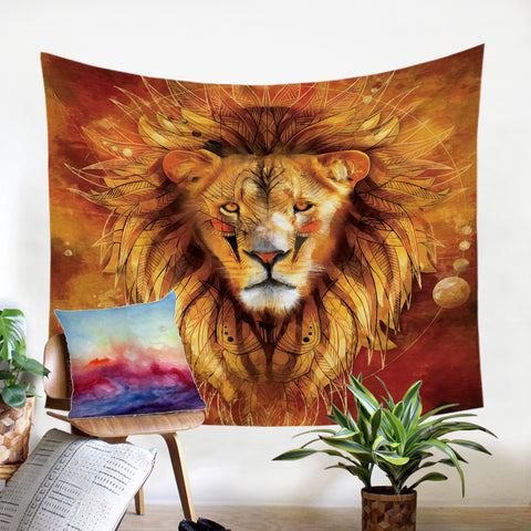 Image of God Lion SW2044 Tapestry