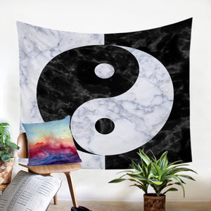 Yin Yang Marble SW2467 Tapestry