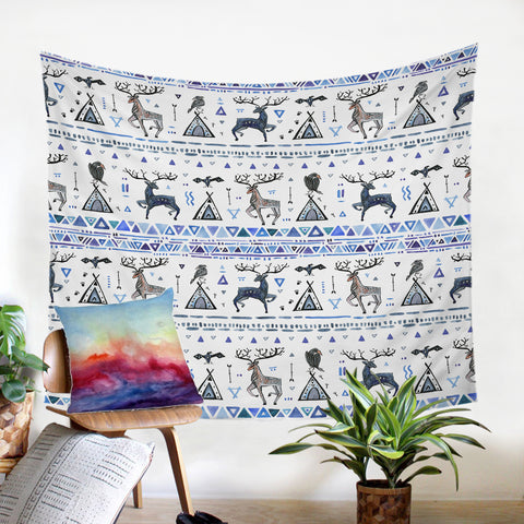 Image of Tribal Winter SW2173 Tapestry