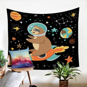 Rocket Sloth SW1627 Tapestry