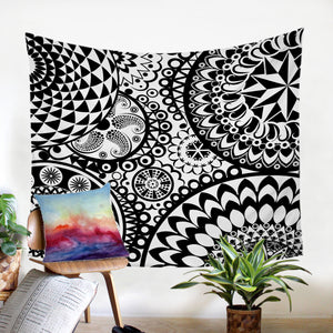 Patterned Circles SW2391 Tapestry