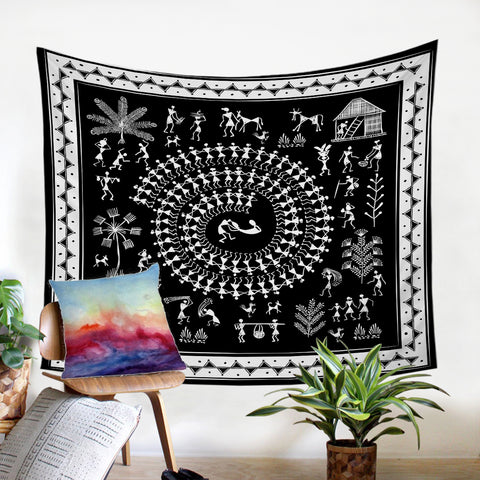 Image of Ancient Lifestyle SW2177 Tapestry