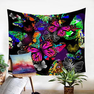 Hectic Butterflies SW2228 Tapestry