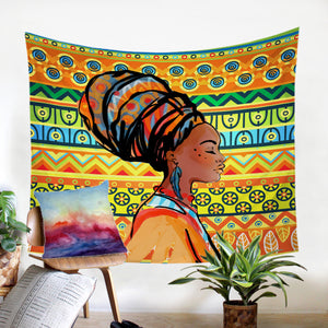 African Lady SW1885 Tapestry