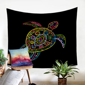 Lined Turtle SW2013 Tapestry