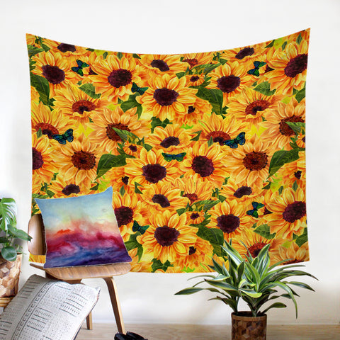 Image of Sunflower SW2034 Tapestry