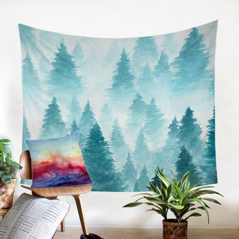Image of Misty Forest SW2394 Tapestry