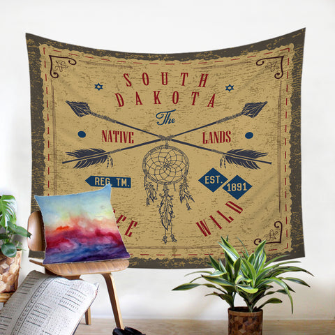 Image of Native American Inspired SW2502 Tapestry