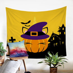 Halloween Pumpkin SW1853 Tapestry