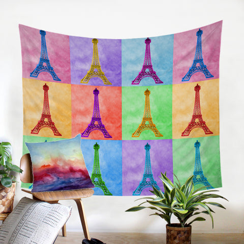 Image of Eiffel Boxes SW1758 Tapestry