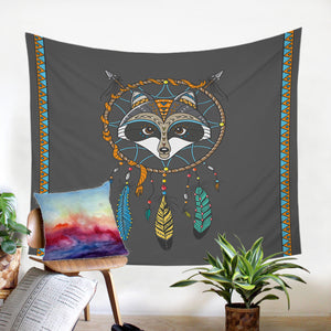 Racoon Dream Catcher SW2376 Tapestry