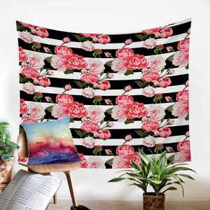 Rose Stripe SW2484 Tapestry