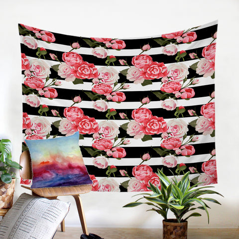 Image of Rose Stripe SW2484 Tapestry