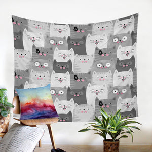 Cartoon Cats SW1889 Tapestry