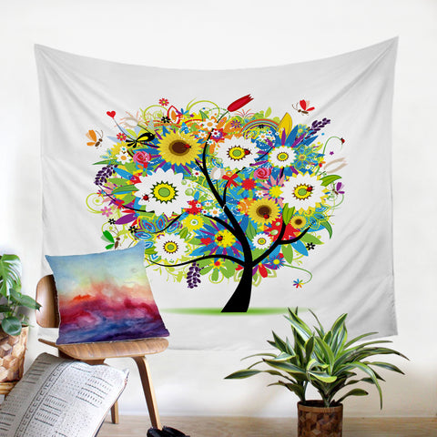 Image of Festive Tree SW2466 Tapestry