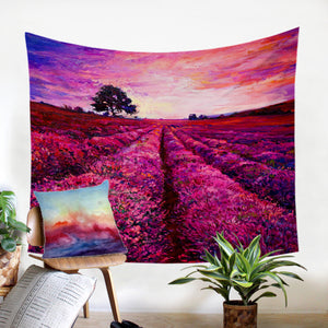 Painted Lavender Fields SW2251 Tapestry