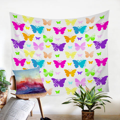 Image of Butterfly Pattern SW2494 Tapestry