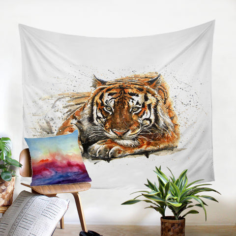 Image of Wild Tiger SW2074 Tapestry