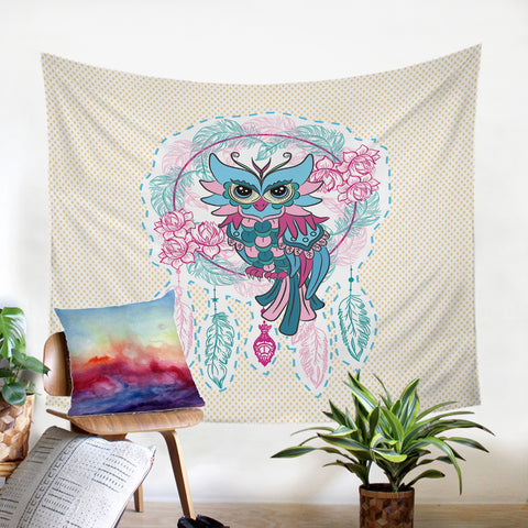 Image of Gaudy Owl SW2065 Tapestry
