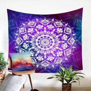 Purplish Mandala SW2415 Tapestry