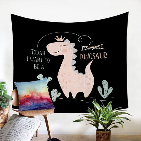Image of Cute Dino SW1747 Tapestry