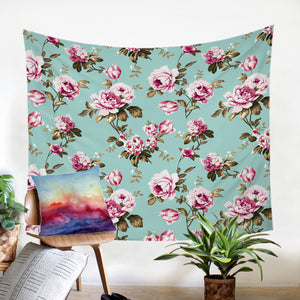 Pink Roses SW2242 Tapestry