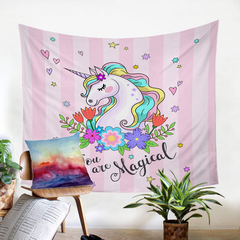 Image of Magical Unicorn SW2048 Tapestry