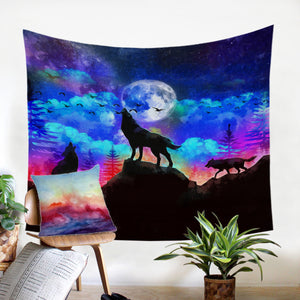 Wolfhowl SW1755 Tapestry