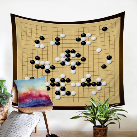 Image of Go Game Board SW1901 Tapestry