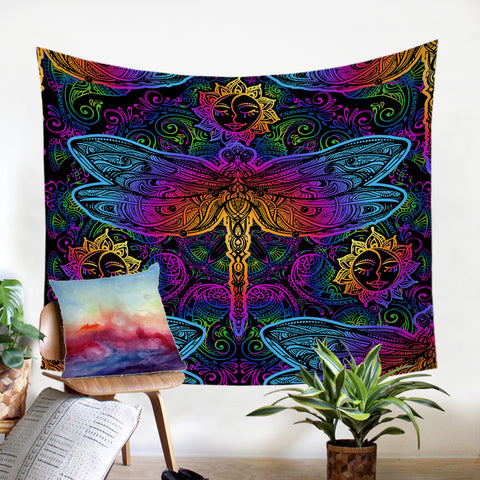 Image of Ancient Dragonfly SW1895 Tapestry