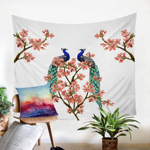 Image of Peacock Spring SW2073 Tapestry