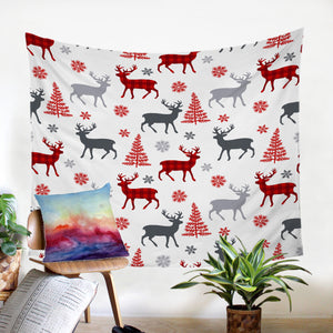 Snow Deer SW1641 Tapestry